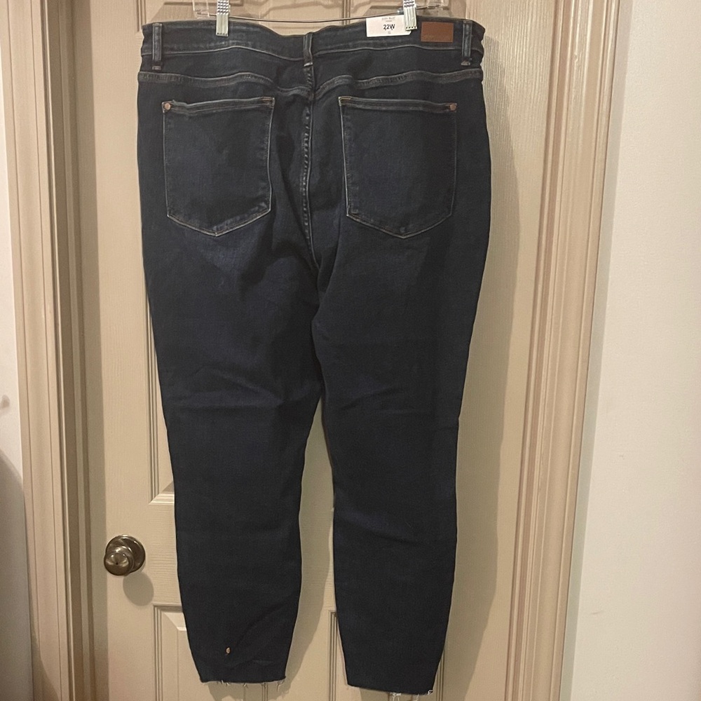 NWT Judy Blue Dark Wash High Waist Skinny Jeans - Picture 5 of 6